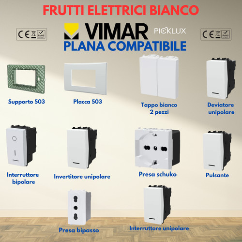 Serie vimar plana compatibile - vimar,