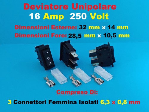 Interruttore unipolare - , a
