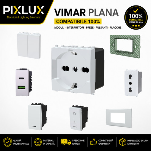 Vimar plana compatibile - vimar,