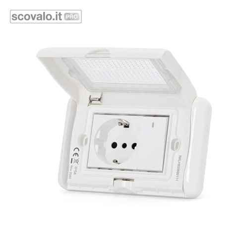 Placca stagna idrobox posti - placca,