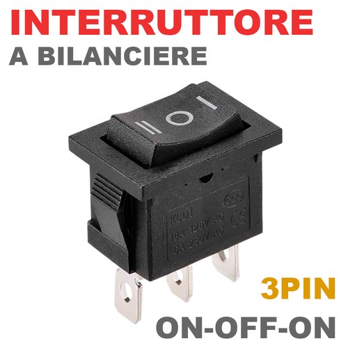 Interruttore bilanciere - interruttore, a
